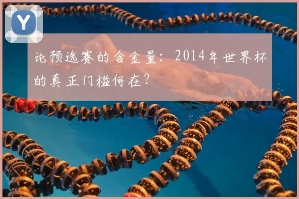 论预选赛的含金量:2014年世界杯的真正门槛何在?