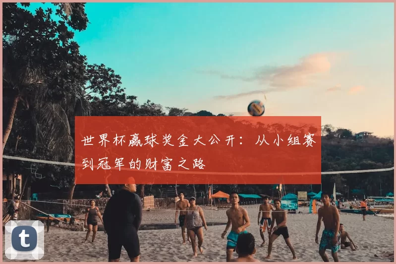 世界杯赢球奖金大公开:从小组赛到冠军的财富之路